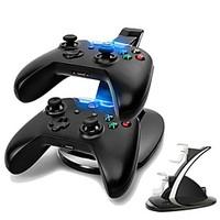 Dual USB Charging Station LED light Fast Two Charging Charge Dock Stand with USB Charge Cable for Microsoft Xbox OneS Gaming Controllers