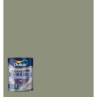 dulux weather shield quick dry satin paint 750 ml green glade