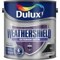 dulux 750 ml weather shield quick dry satin paint misty sky