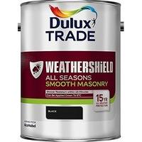 Dulux Trade Weathershield Black 5 Litres