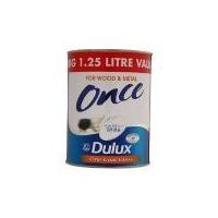 Dulux 1.25 Litre Once Gloss Paint - Pure Brilliant White