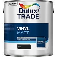 Dulux Trade Vinyl Matt Black 2.5L