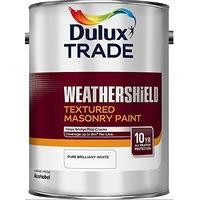 Dulux Trade Textured Masonry Paint Brilliant White Tracked Delivery 5 LITRES