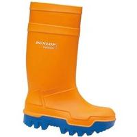 Dunlop Mens Purofort Thermo Full Safety Wellingtons Boots PU Slip On Orange 13