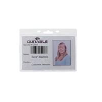 Durable 999108012 Enclosed Proximity Card Holder without Clip (Pack of 50)