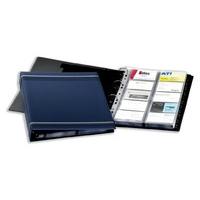 Durable Visifix Business Card Album, A4 Size - Dark Blue