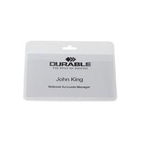 Durable 999108008 Security/Visitor Badge (Pack of 50)