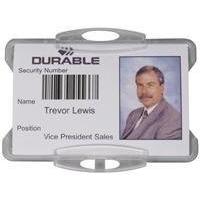 Durable 9910800 Security Pass Holder without Clip (Pack of 50)