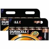 Duracell Plus Power BUN0034A (1.5 V) D Batteries (2 x Packs of 6)