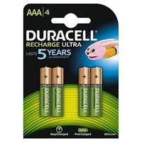 Duracell Active Charge Battery Long-life Rechargeable 800mAh AAA Size 1.2V Ref 75043988 [Pack 4]