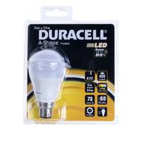 DURACELL LED 6W BC Frosted GLS - S7057