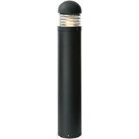 dura 60w es gls large bollard black ip65 33125