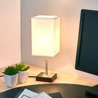 Duna-Touch table lamp in white