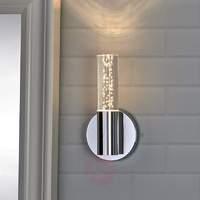 Duncan decorative bathroom wall light with LED