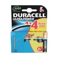 Duracell Ultra Power 4 x AAA (MX2400) + 4 x Free Batterie