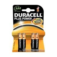 Duracell Plus Power AAA Micro - 4 Pack