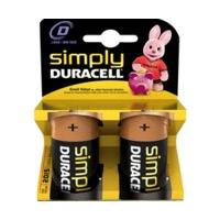 Duracell 2x Simply D LR20/MN1300 (DUR005730)