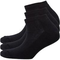 DuFFS Boys Three Pack Trainer Liners Black