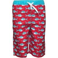 Dudeskin Boys Woven And Lined Board Shorts Sailfish AOP