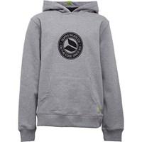 DuFFS Boys Hoody With Chest Print Grey Marl