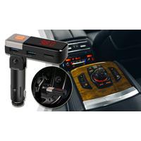 Dual Bluetooth Car Kit with FM Transmitter, MP3 Player And Hands-Free