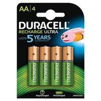 Duracell Stay Charged Batteries AA 1.2V 1950mAh Pack of 4 Batteries