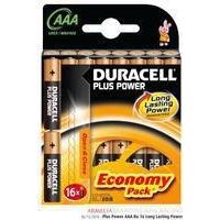 Duracell Plus Battery AAA Pack of 16 81275415