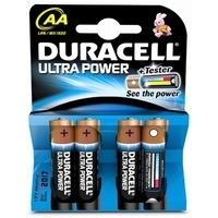 Duracell Ultra Battery Pack of 4 AA 75051955