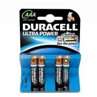 Duracell Ultra Battery Pack of 4 AAA 75051959