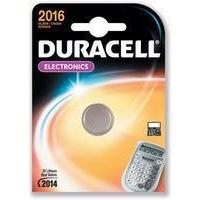 Duracell Button Battery Lithium 3V DL2016 Pack of 2