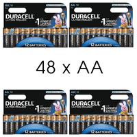 Duracell Ultra Power 48x AA Alkaline Batteries