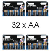 Duracell Ultra Power 32x AA Alkaline Batteries
