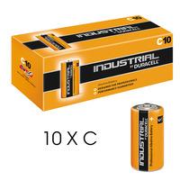 Duracell Industrial 10x C Size Alkaline Batteries