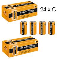 Duracell Industrial 24x C Size Alkaline Batteries