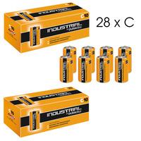 Duracell Industrial 28x C Size Alkaline Batteries