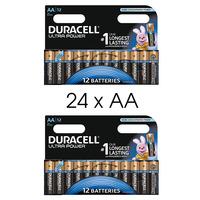 Duracell Ultra Power 24x AA Alkaline Batteries
