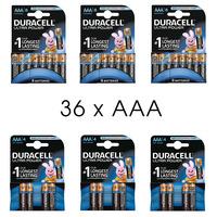 Duracell Ultra Power 36x AAA Alkaline Batteries