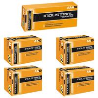 Duracell Industrial 40x AA + 10x AAA Alkaline Batteries