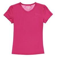 Dunlop Performance T Shirt Junior Girls