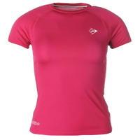 Dunlop Performance T Shirt Junior Girls