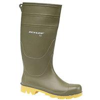 Dunlop Universal PVC Welly Green Size 9