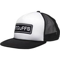 DuFFS Boys Snap Back Mesh Cap White/Black