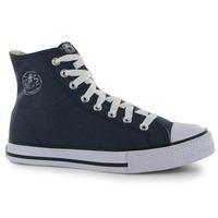 dunlop junior canvas high top trainers