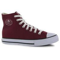 Dunlop Junior Canvas High Top Trainers