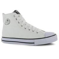 Dunlop Junior Canvas High Top Trainers