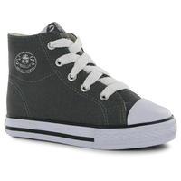 Dunlop Infant Canvas High Top Trainers