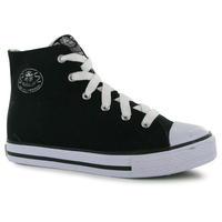 Dunlop Kids Canvas High Top Trainers