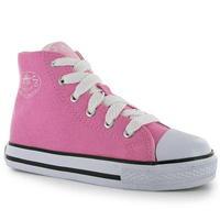 Dunlop Kids Canvas High Top Trainers