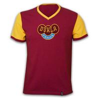 Dukla Prague 1960\'s Short Sleeve Retro Shirt 100% cotton