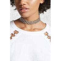 Dual Curb Chain Choker